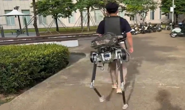 Изображение к статье: Такой механический собрат поможет таскать тяжести.