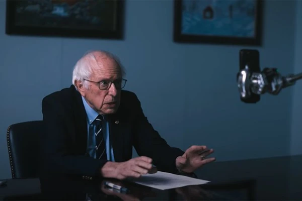 Изображение к статье: Кадр: Senator Bernie Sanders / Youtube