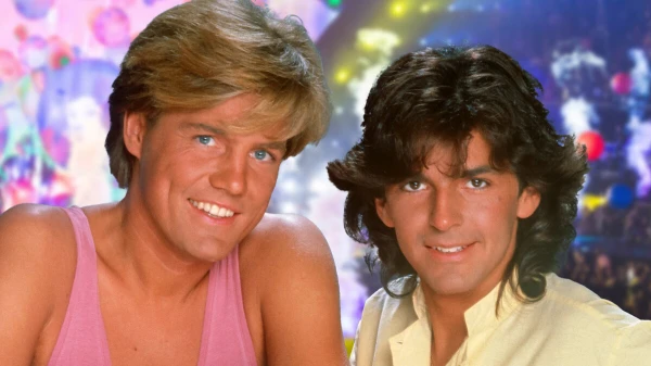 Дитер Болен (блондин) в молодости.