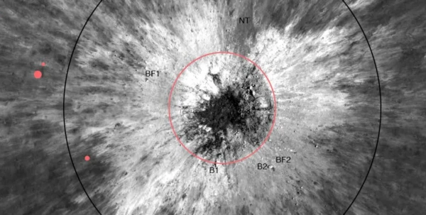 На Луне появился новый нерукотворный объект: он размером с два футбольных поля