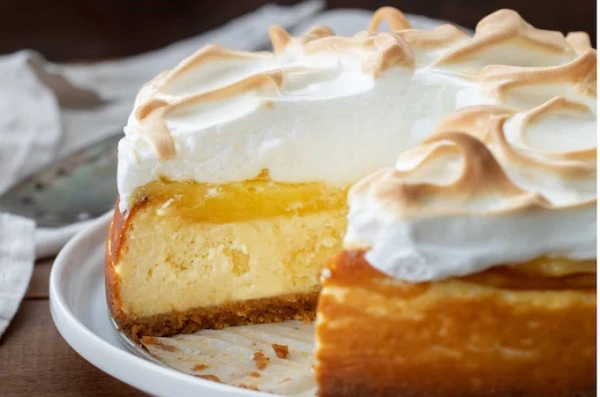 Изображение к статье: Восхитительный вкус: готовим лимонный чизкейк
