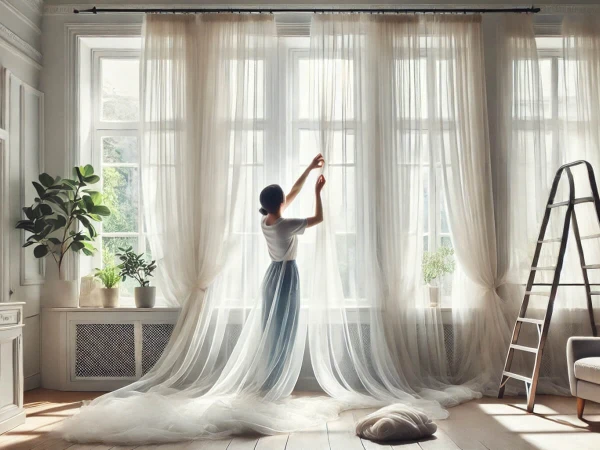 Отбеливаем занавески весной: эффективные и доступные методы