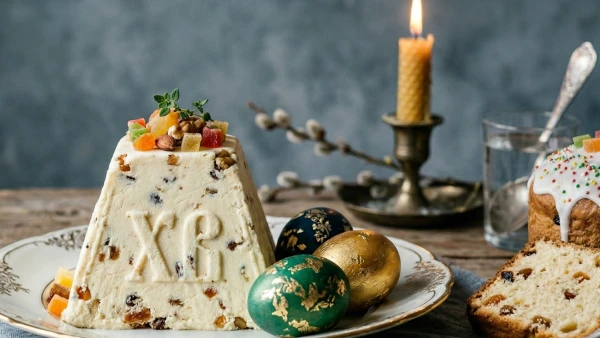 Изображение к статье: К Воскрешению Христа: Творожная пасха