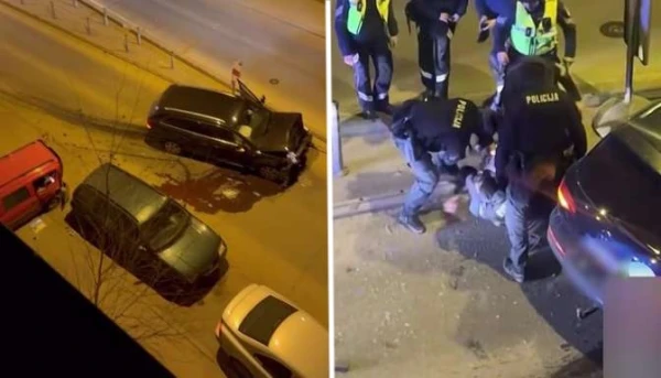 Разгорячённый джигит в состоянии опьянения устроил аварию и конфликтовал со всеми подряд