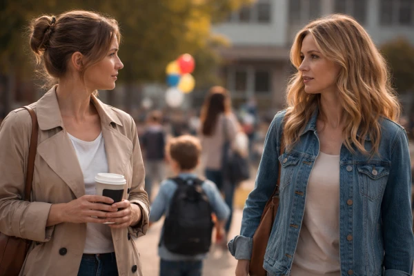 Изображение к статье: Когда избежать общения невозможно: как вести себя с бывшей подругой