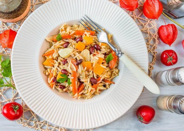 Изображение к статье: Овощной плов: постный рецепт