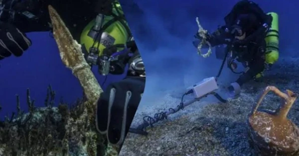 Изображение к статье: Древний корабль-призрак Антикитеры: 2000 лет спустя обнаружены несметные сокровища