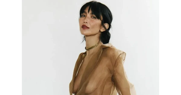 Дарина Эрвин, жена Александра Цекало, поразила «прозрачным» образом