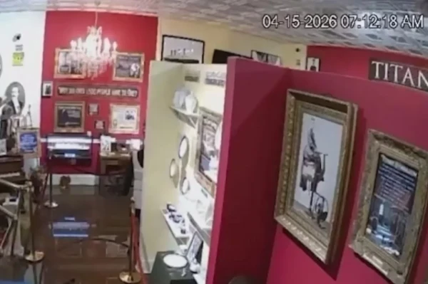 Изображение к статье: В США затопило экспозицию «Титаник» в годовщину крушения лайнера