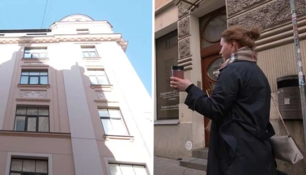 Изображение к статье: В Старой Риге девушка пережила роковое падение; местные не скрывают шока