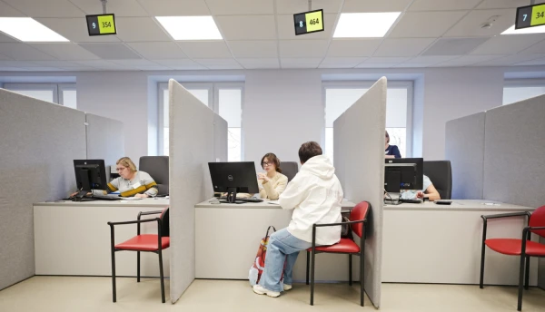 На месте приема посетителей. Фото: riga.lv