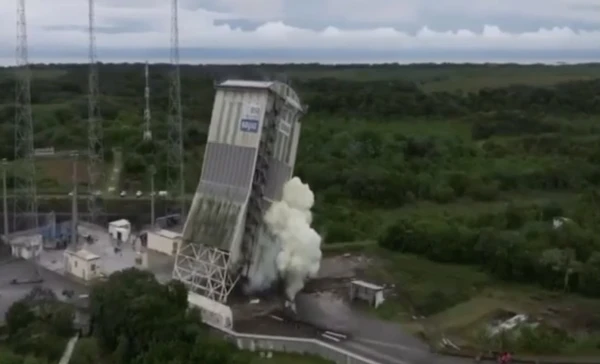 Европейцы взорвали стартовый комплекс «Союза»