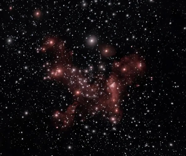 Изображение к статье: Центр Млечного Пути. Показано космическое окружение сверхмассивной черной дыры Стрелец А*