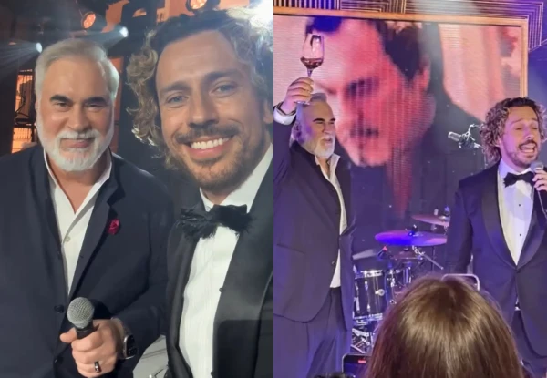 Изображение к статье: Звездный дуэт в Каннах: Меладзе и Галкин зажгли на роскошной свадьбе украинского IT-магната