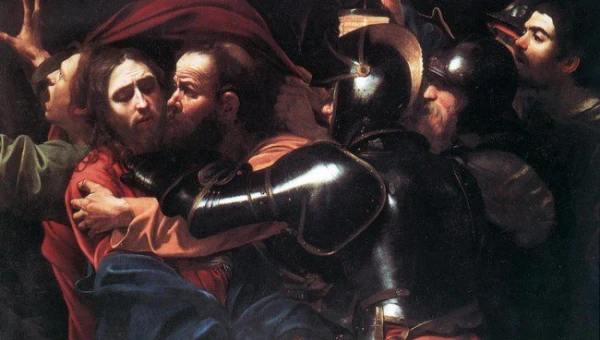 Изображение к статье: Картина Караваджо «Взятие Христа под стражу» доставлена из Украины в Литву под усиленной охраной
