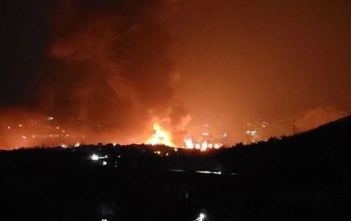 Изображение к статье: Украинские дроны вновь атаковали Туапсе