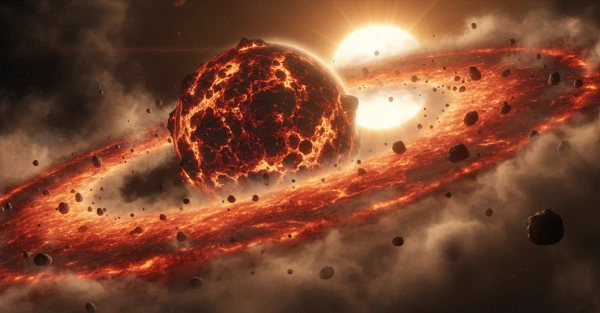 Изображение к статье: Рождение Земли: геохимики опровергли теорию смешанного происхождения нашей планеты