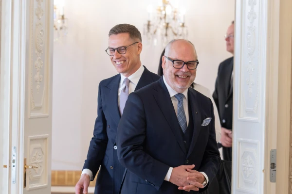 Два президента. (Фото ERR).