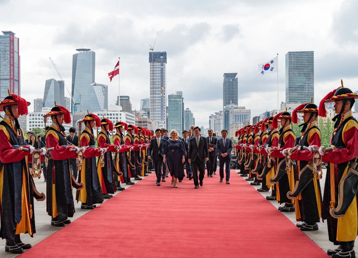 Изображение к статье: Миериню в Корее встречали по высшему разряду.