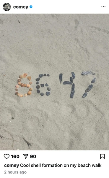 Изображение к статье: Фото с ракушками стало поводом для обвинений: бывшего директора ФБР Коми подозревают в угрозе жизни Трампа