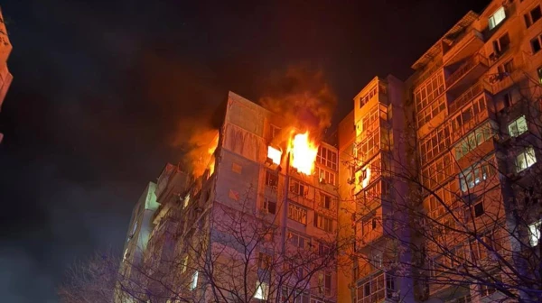 Изображение к статье: Российские ударные беспилотники атаковали Одессу: в городе горят многоэтажки