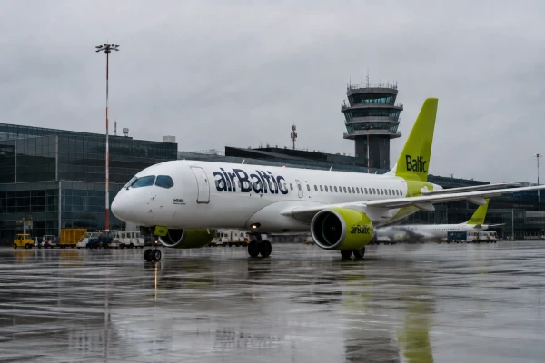 Самолет airBaltic