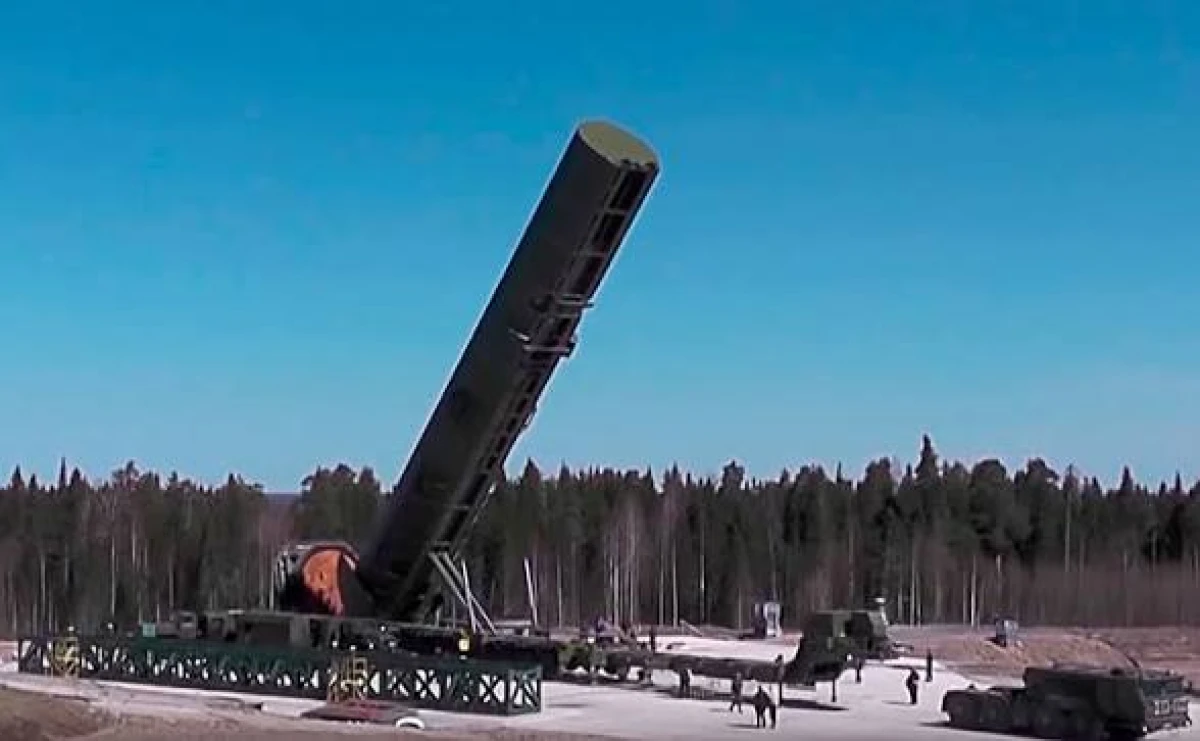 Изображение к статье: Российские баллистические ракеты Сармат