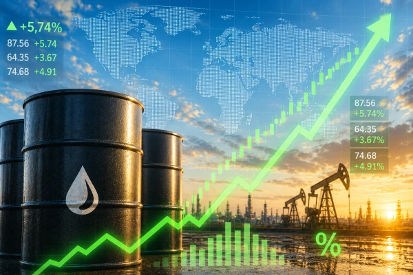 Изображение к статье: Нефть снова дорожает: рынок опасается затяжного кризиса из-за конфликта США и Ирана