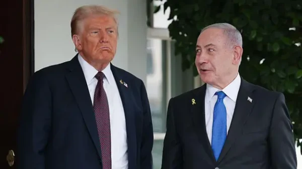 Изображение к статье: Трамп и Нетаньяху