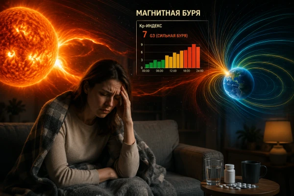 Землю накроет магнитная буря: метеозависимых предупредили о возможном ухудшении самочувствия