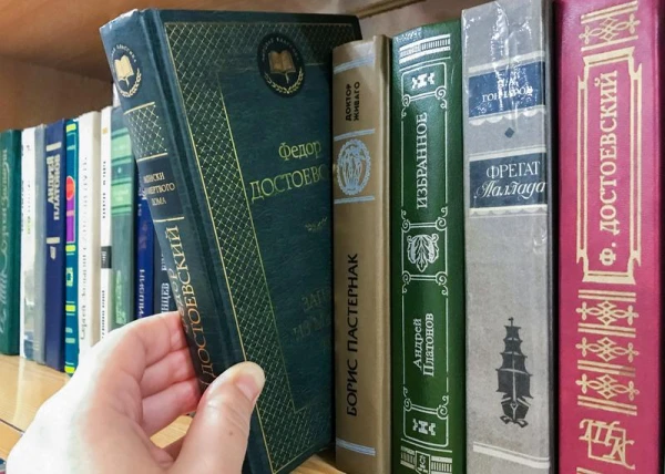 Достоевский на книжной полке