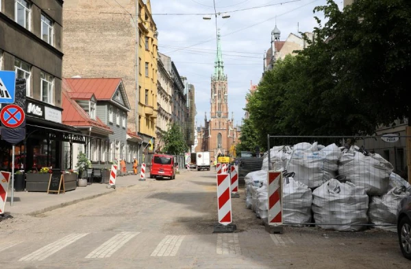 Улица Гертрудес в Риге