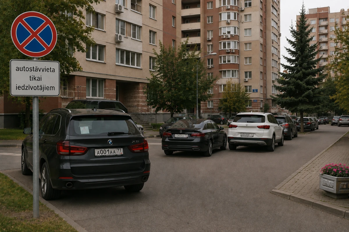 Изображение к статье: Парковка по пропускам.