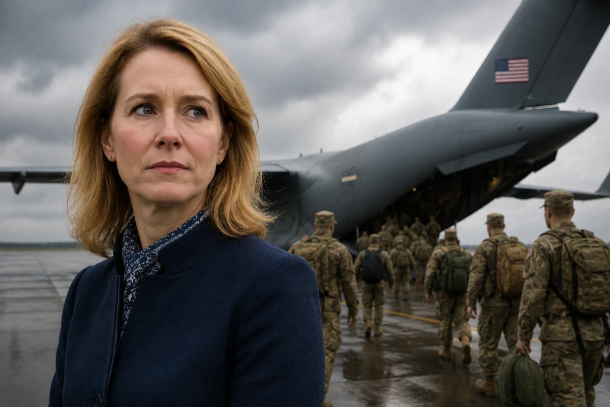 Изображение к статье: Каллас объяснила, почему вывод войск США из Европы был ожидаемым