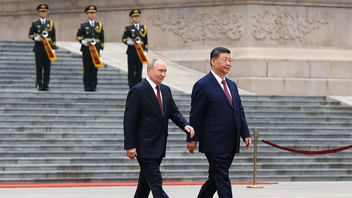 Изображение к статье: Путин и Си