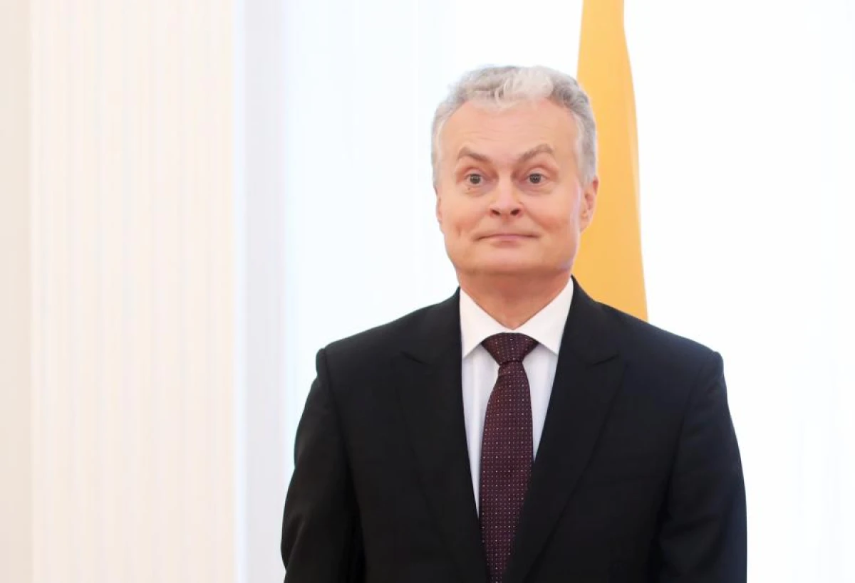 Изображение к статье: Президент Литвы Гитанас Науседа