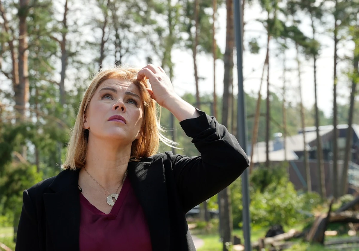Изображение к статье: Премьер  Латвии Эвика Силиня