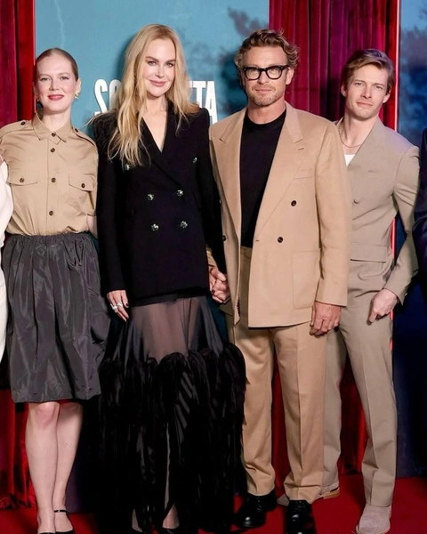 Николь Кидман и Саймон Бейкер