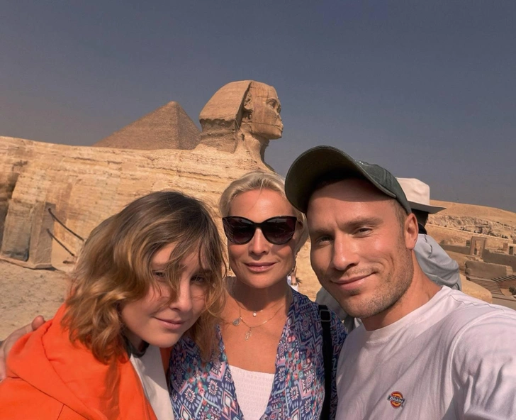 Светлана Пермякова с семьей