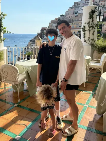 Орландо Блум с детьми