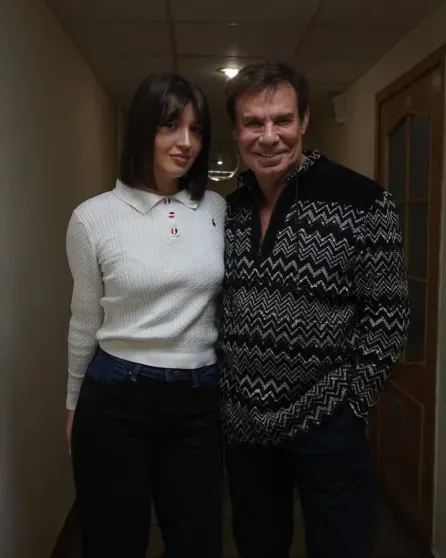 Ефим Шифрин с предполагаемой возлюбленной