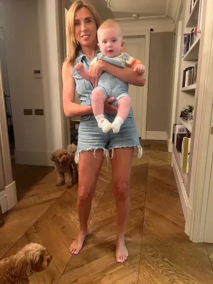 Светлана Бондарчук с сыном