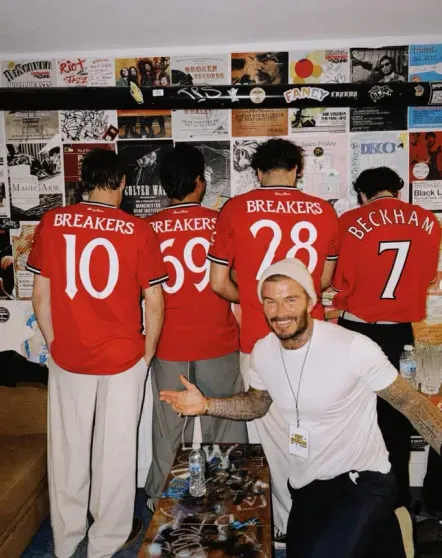 Группа The Breakers, Круз Бекхэм и Дэвид Бекхэм