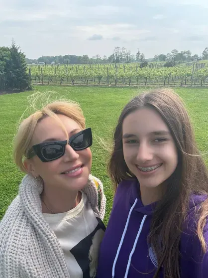 Кристина Орбакайте с дочерью Клавдией