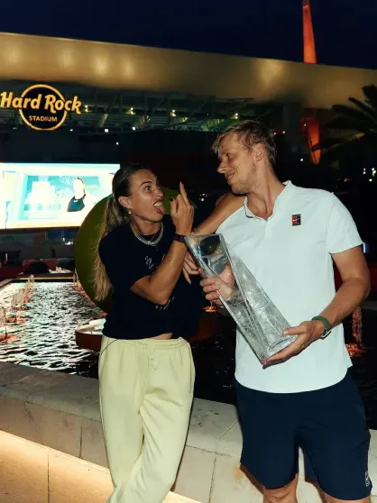 Arina Sobolenko and Andrei Vasilevski