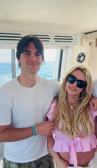 Бритни Спирс с сыном Шоном Престоном