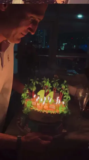 Birthday of Kristina Orbakaite's Daughter