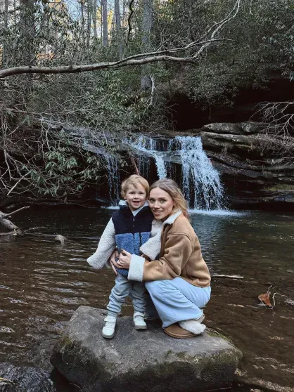 Карина с сыном