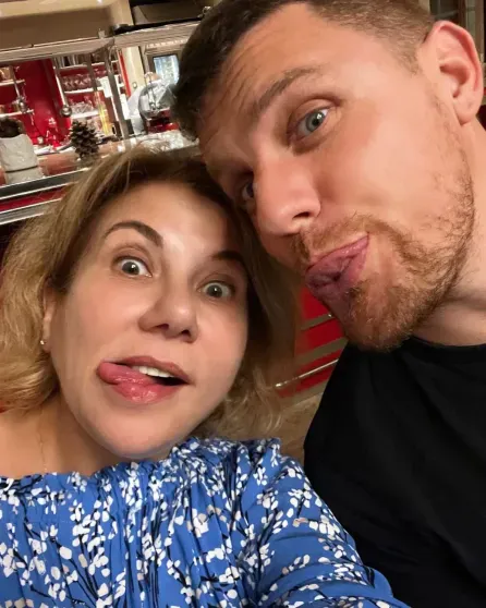 Марина Федункив и Стефано Маджи