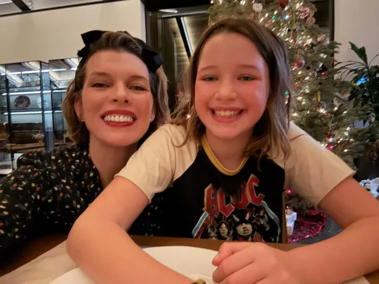 Milla Jovovich and Dashiel